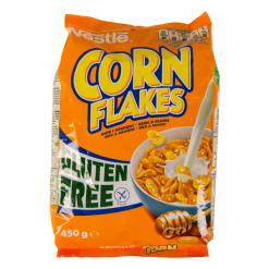 Corn Flakes cu miere si arahide Nestle 450G